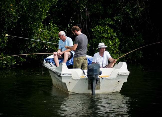 Bentota river fishing